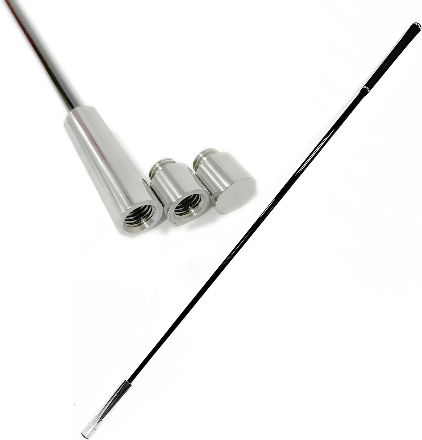 3 in 1 Weight Changeable Golf Swing Speed Training Stick, Overspeed Golf Swing Speed Trainer, Mens, Golf Swing Speed Training System Tempo, Rhythm, Warmup