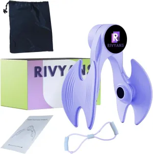 360° Rotation,Adjustable Gears for defferent Stages, Thigh Master,kegel Exerciser,Pelvic Floor Muscle Trainer for Post partum Recovery with Extra Resistance Band,Inner arm/Hip Trimmer/Toner