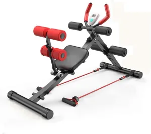 Abdominal Machine Abdominal Exercise Fitness Equipment Home Foldable Abdominal Training Machine Ab Rocket Exerciser Core & Abdominal Trainers Multi-Workout Abdominal Machine