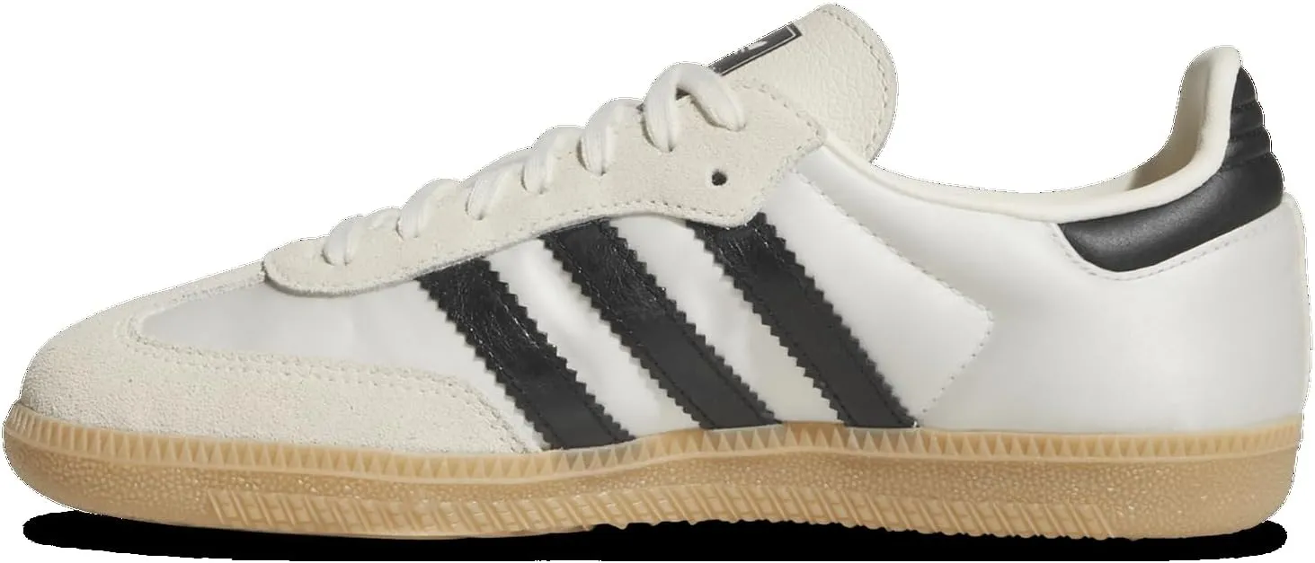 Adidas Originals Samba Satin - Girls' Grade School (JQ3644, Cream White/Gum/Core Black)
