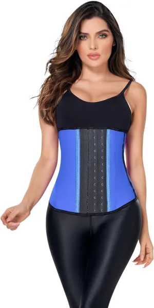Ann Chery 2023 Corset Waist Trainer for Women | Colombian Latex Cincher | Adjustable 3 Hook Long Body Shaper for Sports Use