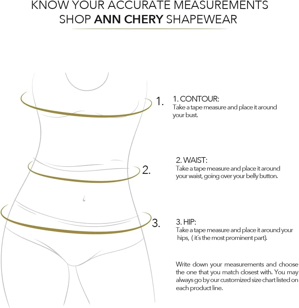 Ann Chery 2023 Corset Waist Trainer for Women | Colombian Latex Cincher | Adjustable 3 Hook Long Body Shaper for Sports Use