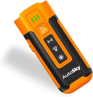 AutoSky Ultrasonic Dog Bark Control Device – Portable Rechargeable Trainer with 3 Emitters, 2 Adjustable Modes, LED Flashlight – Safe and Harmless for Pets
