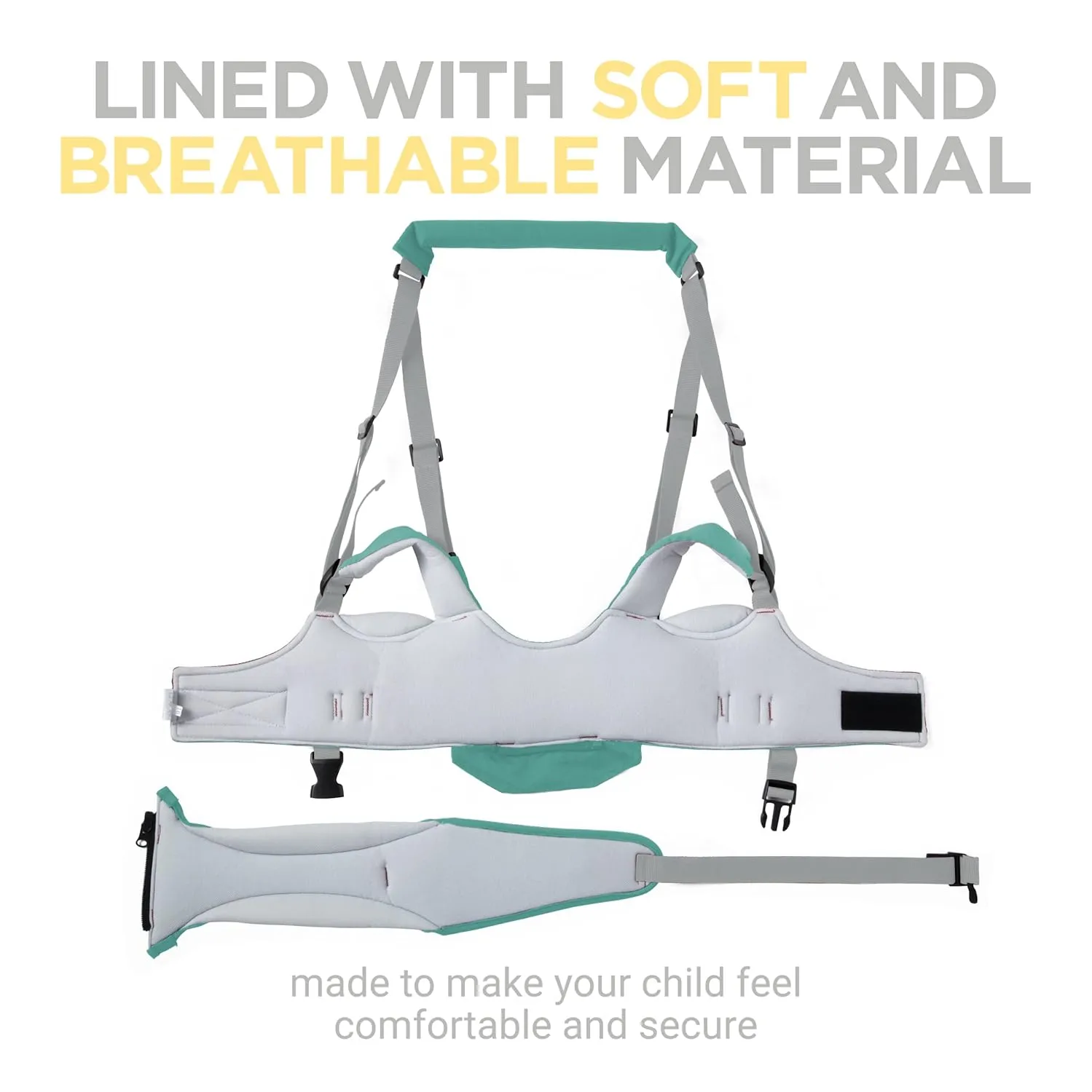 Baby Walking Harness - Handheld Kids Walker Helper - Toddler Infant Walker Harness Assistant Belt - Child Baby Walk Learning Help Support Assist Trainer Tool - for 7-24 Month Old