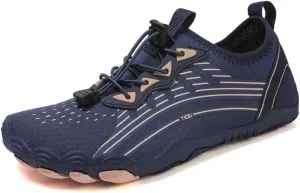 Barefoot Running Shoes for Women Wide Toe Box Non-Slip Breathable Lightweight Cross Trainer for Hiking Walking Swim Outdoor Zero Drop Sole Minimalist Quick Dry