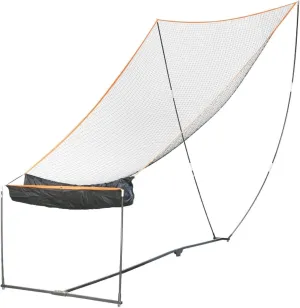 Bownet Basketball Rebounder (11'6"x 10') Ball Shot Trainer, Hoop Returner Net - Portable Basketball Passing Net, Multicolor