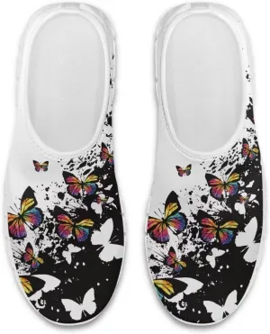 Butterfly Loafers for Women Casual Dress Work Shoes Slip-On Business Work Outdoor Sneaker