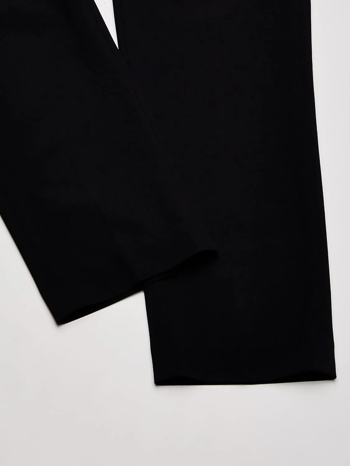 Calvin Klein Boys' Flat Bi-Stretch Dress Pant, Straight Leg Fit, Belt Loops & Front Pockets