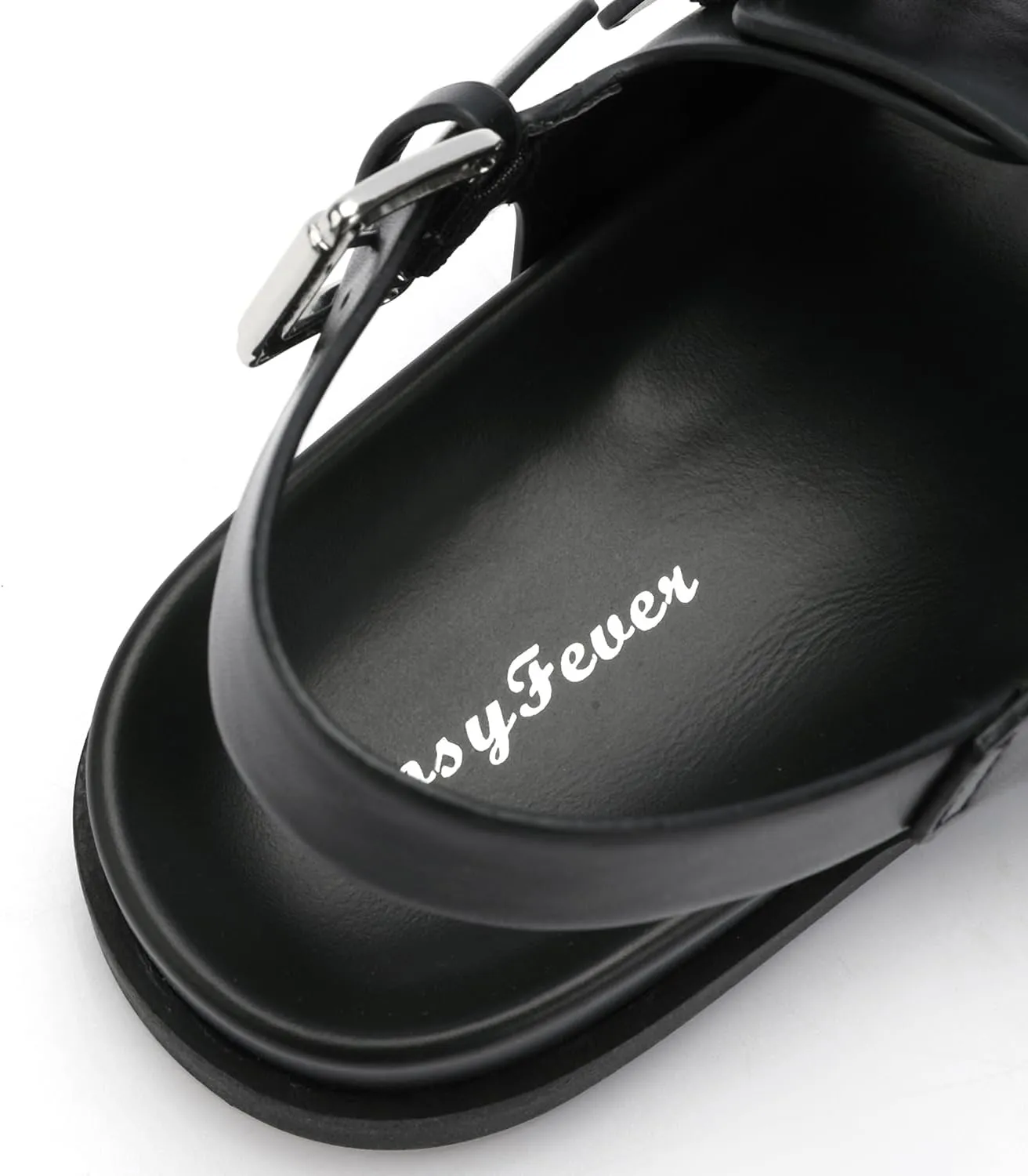 CosyFever Women's Flat Footbed Sandals Slip On Adjustable Back Strap Comfortable Walking Shoes for Summer Work Casual Outfits