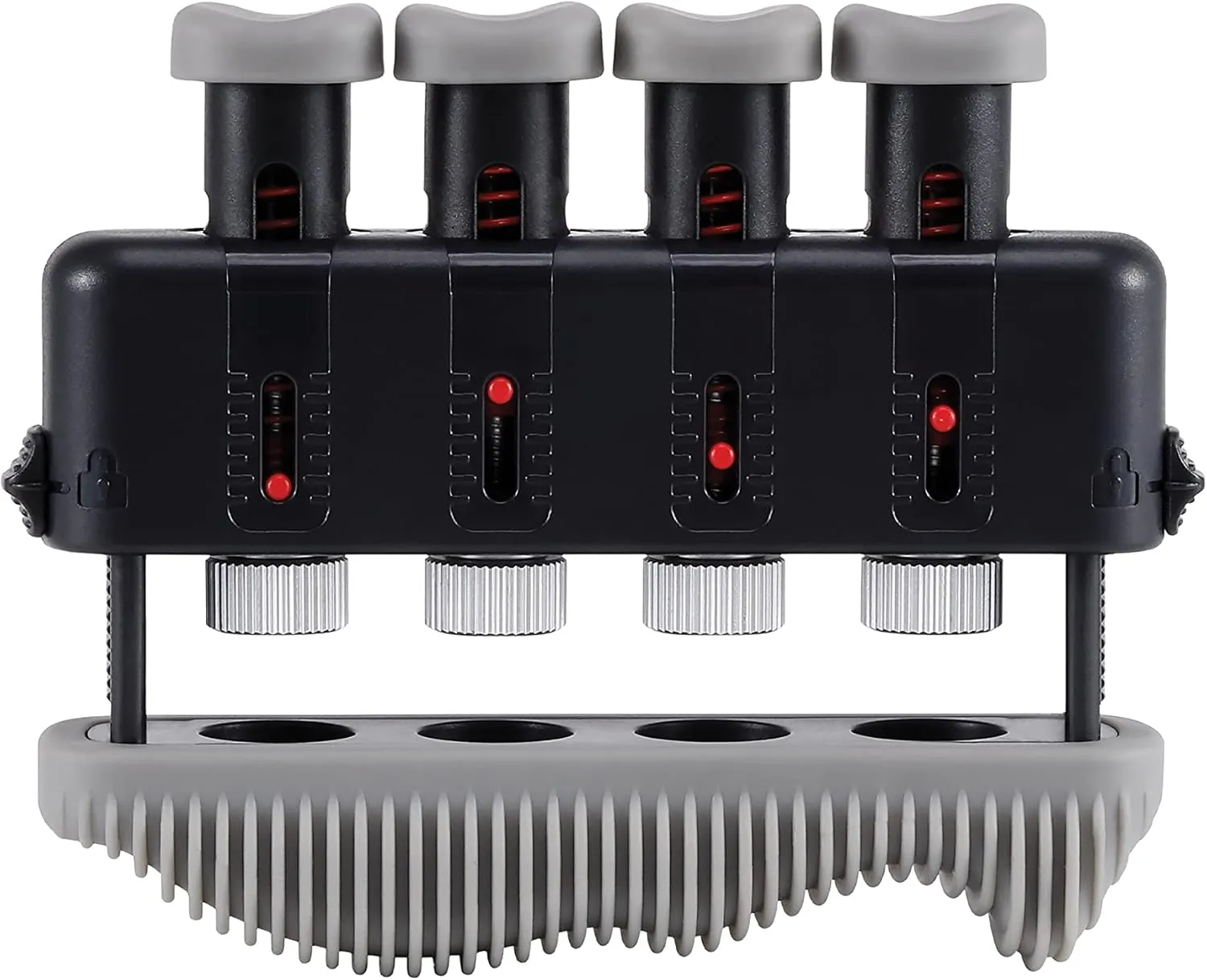 D'Addario Accessories Varigrip  Finger Strengthener - Finger Exerciser & Guitar Trainer with Simulated Strings for Callus Building - Strengthening & Coordination Tool for Guitar Players
