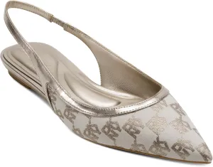 DKNY Women's Millbury Slingback Pointed Toe Ballet Flat Pump