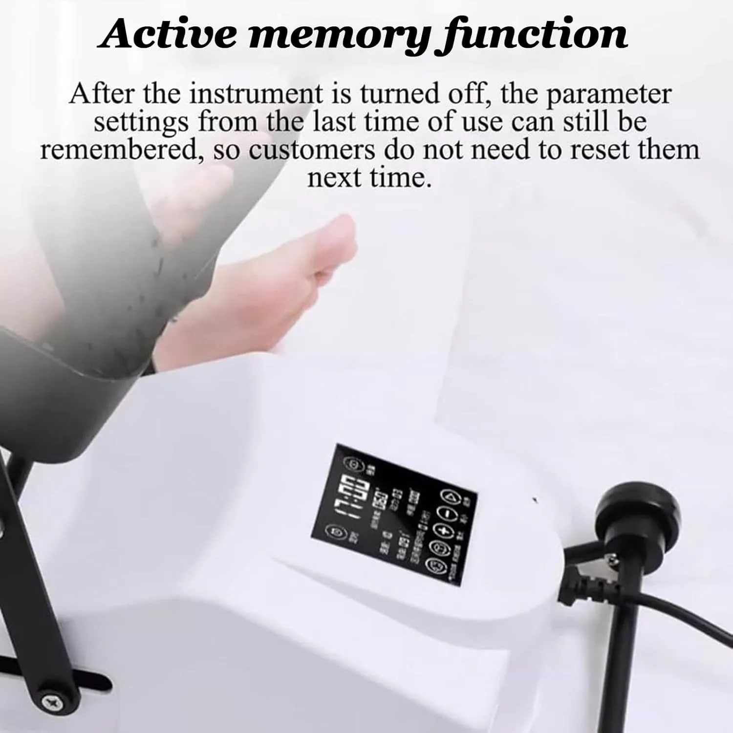 Electric Knee Rehabilitation Trainer,10 Speeds Adjustable,Adjustable Size,0-120° Adjustable,for Joint Stiffness,Post-Fracture(L(above175cm) Left)