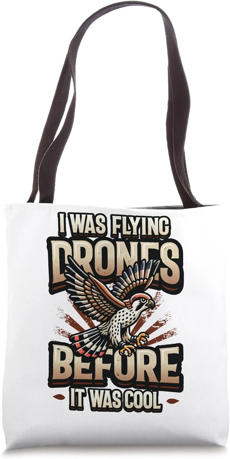 Falcon Trainer Hawk Falconry Tote Bag