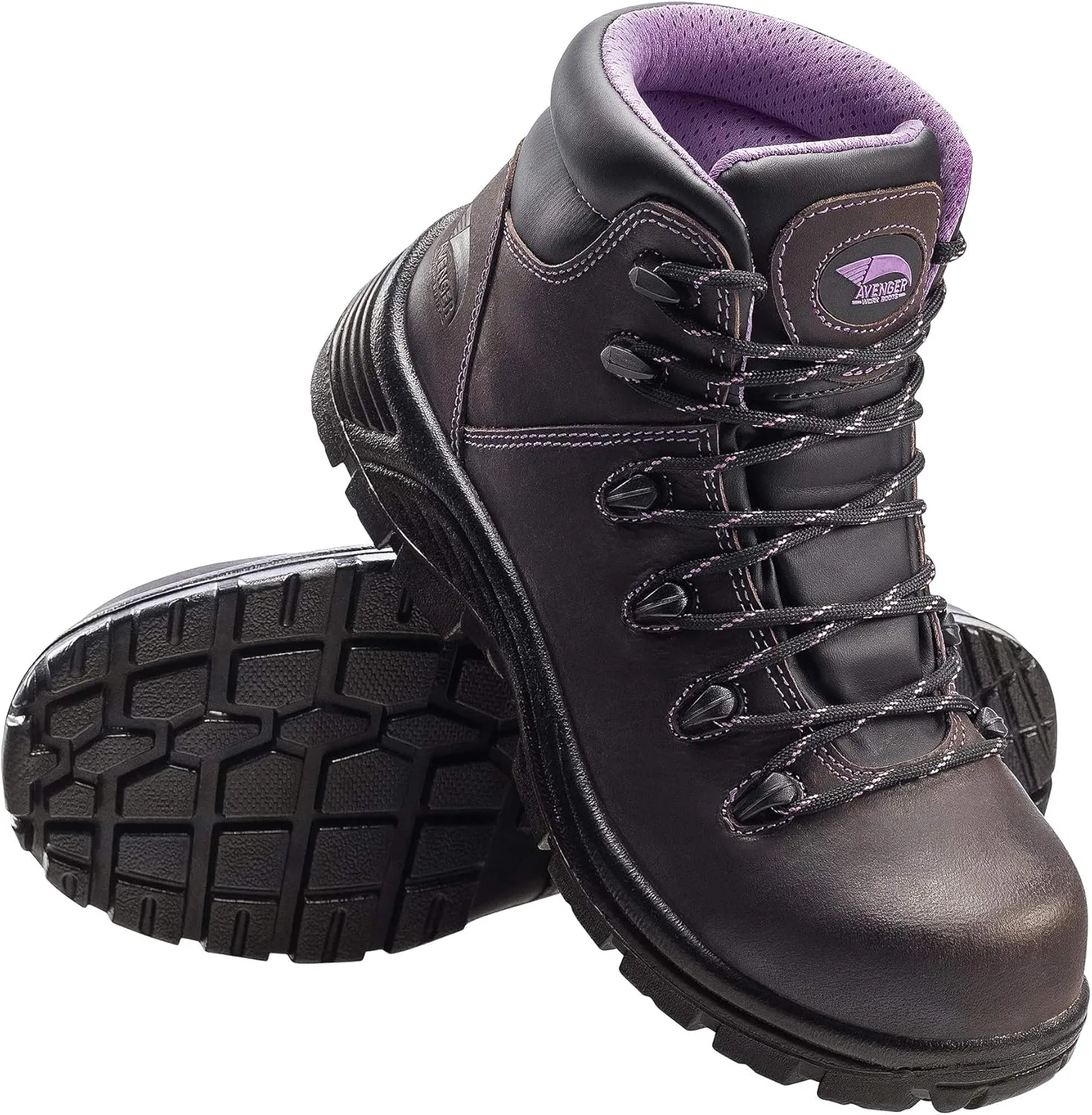 FSI FOOTWEAR SPECIALTIES INTERNATIONAL Women's Framer 6" Leather Comp Toe Waterproof Puncture Resistant Eh Hiker Boots