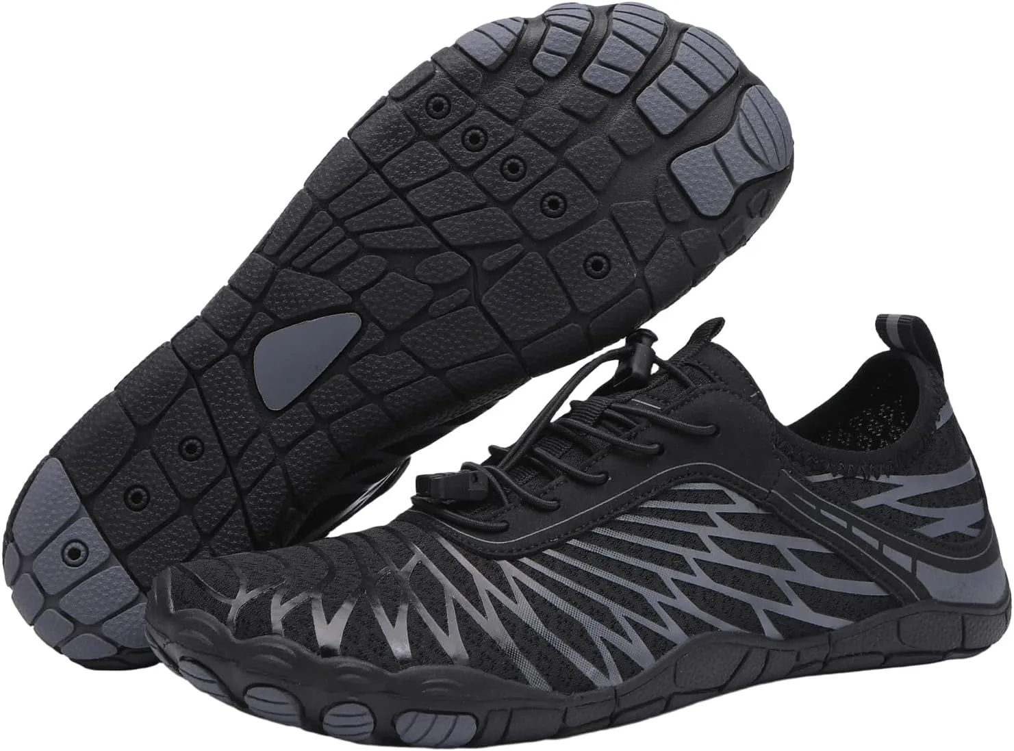 Hike Barefoot Shoes for Women Men, Waterproof Trail Running Footwear, Healthy & Non Slip Barefoot Shoes, Breathable for Beach, Pool, Aqua Swim, Surf