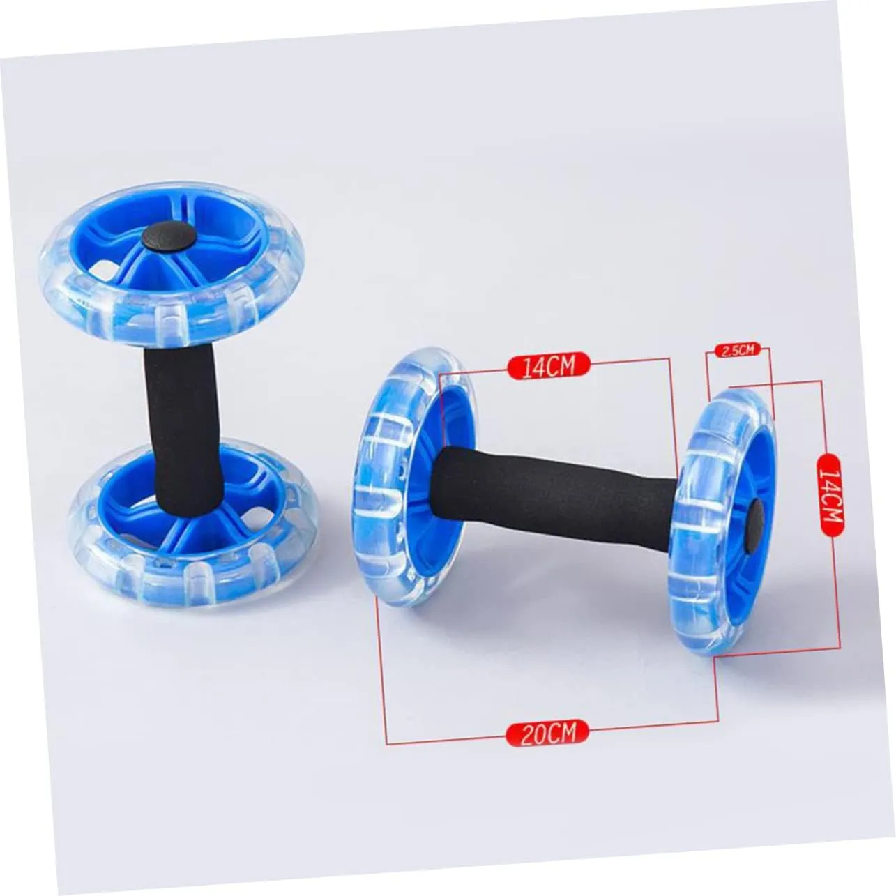 Household Appliances Exercise Abdominal Roller Workout Roller Abs Ab Fitness Roller Yellow Equipment Fitness Device Fitness Wheel Ab Wheel Dumbbel Ab