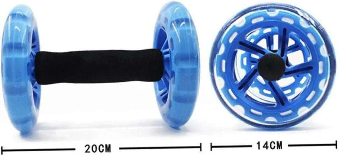 Household Appliances Exercise Abdominal Roller Workout Roller Abs Ab Fitness Roller Yellow Equipment Fitness Device Fitness Wheel Ab Wheel Dumbbel Ab