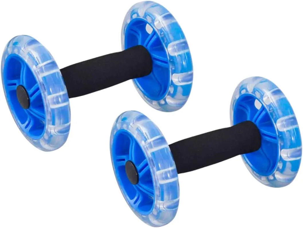 Household Appliances Exercise Abdominal Roller Workout Roller Abs Ab Fitness Roller Yellow Equipment Fitness Device Fitness Wheel Ab Wheel Dumbbel Ab