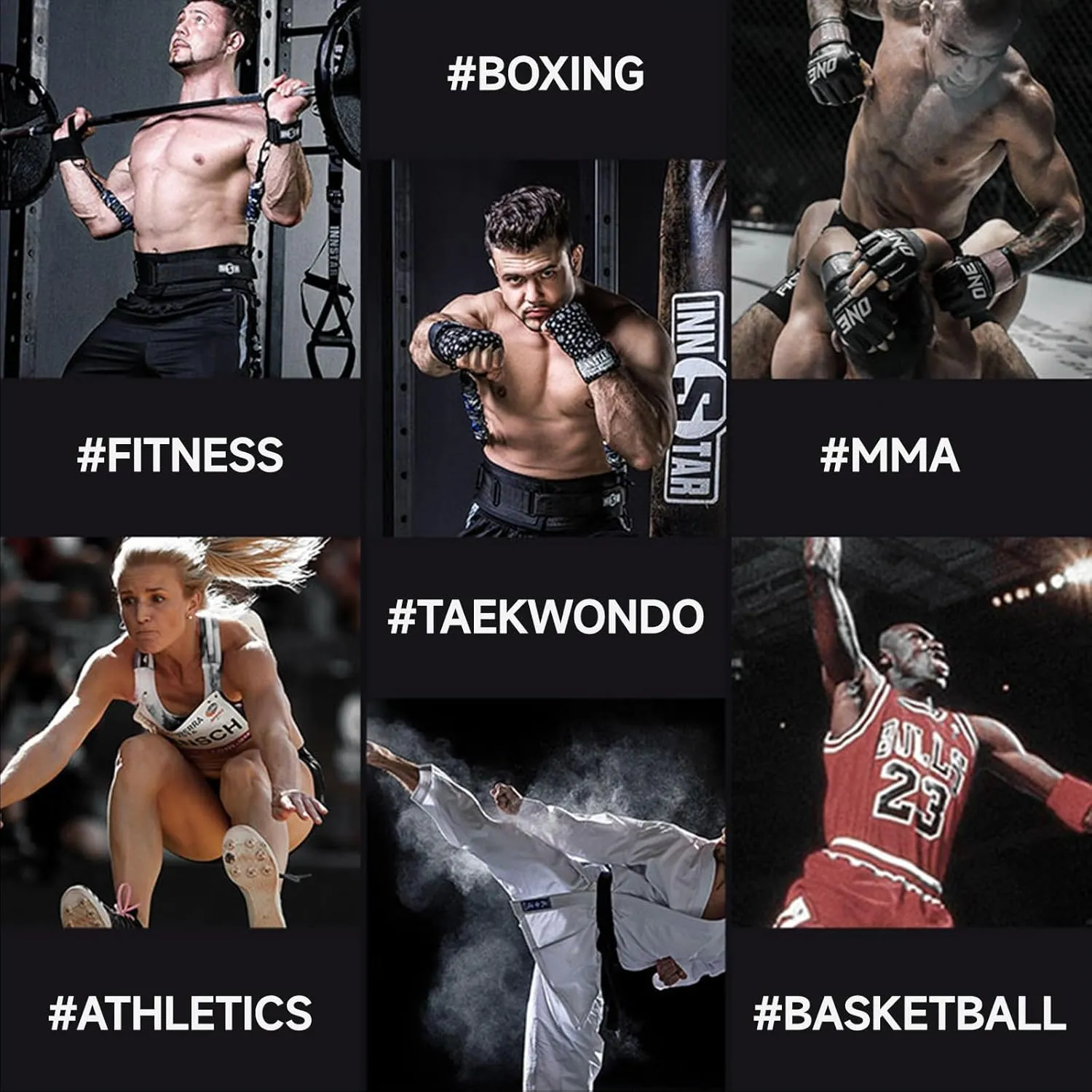 INNSTAR Vertical Jump Trainer Leg Strength Resistance Bands Set for Basketball Triple Jump Football Volleyball Training Provide of Customized Services
