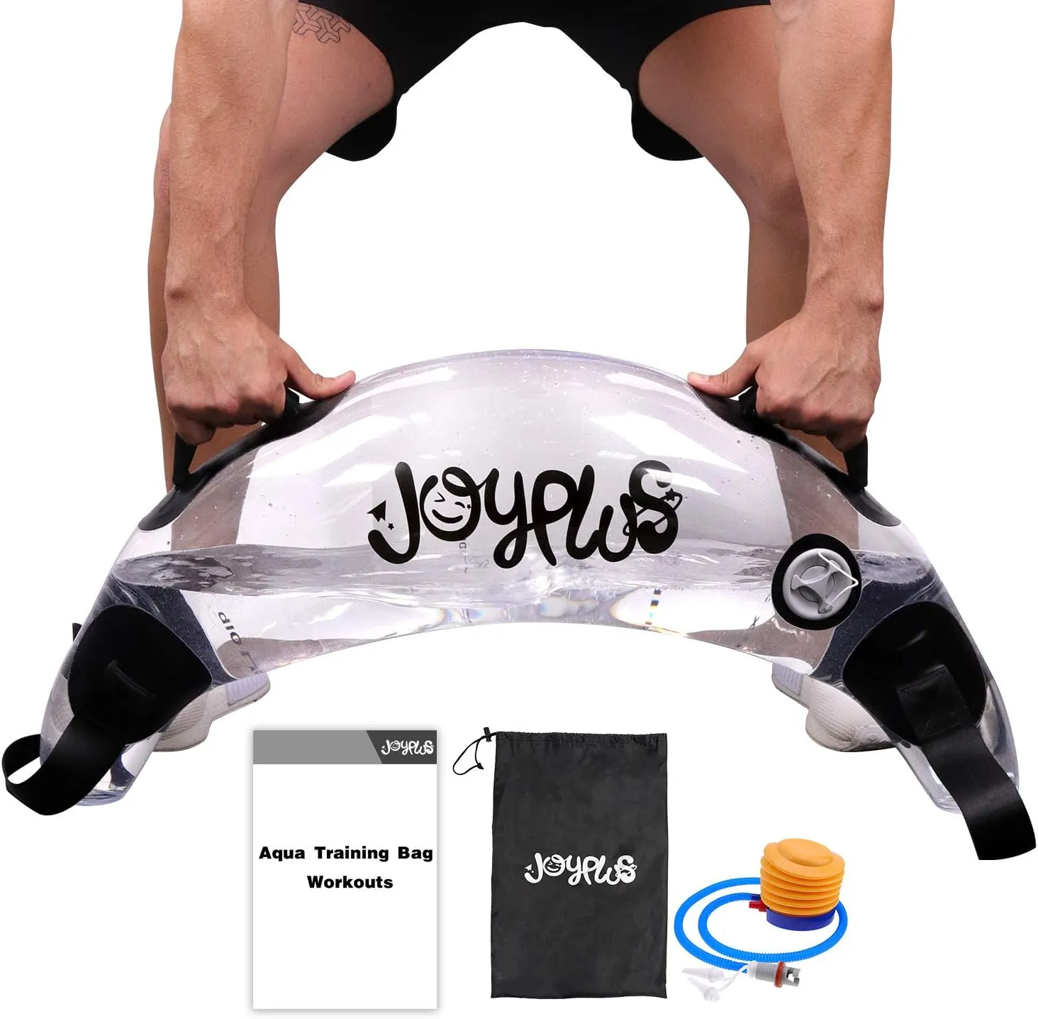 JOYPLUS Aqua Bag Workout, Adjustable Training Bag and Power Bag with Water, Core and Balance Trainer, Portable Stability Fitness &Full Body Exercise Equipment for Weight