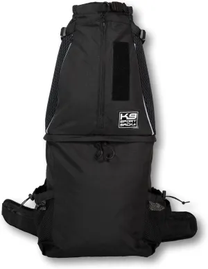 K9 Sport Sack Knavigate | Dog Carrier Dog Backpack for Most Dog Sizes | Front Facing Adjustable Dog Backpack Carrier | Veterinarian Approved (X-Large, Midnight Black)