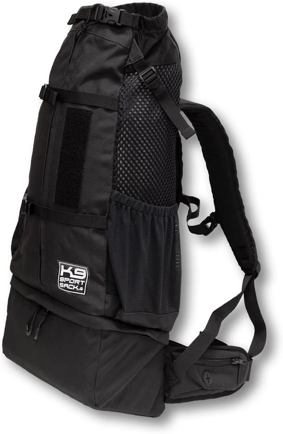 K9 Sport Sack Knavigate | Dog Carrier Dog Backpack for Most Dog Sizes | Front Facing Adjustable Dog Backpack Carrier | Veterinarian Approved (X-Large, Midnight Black)