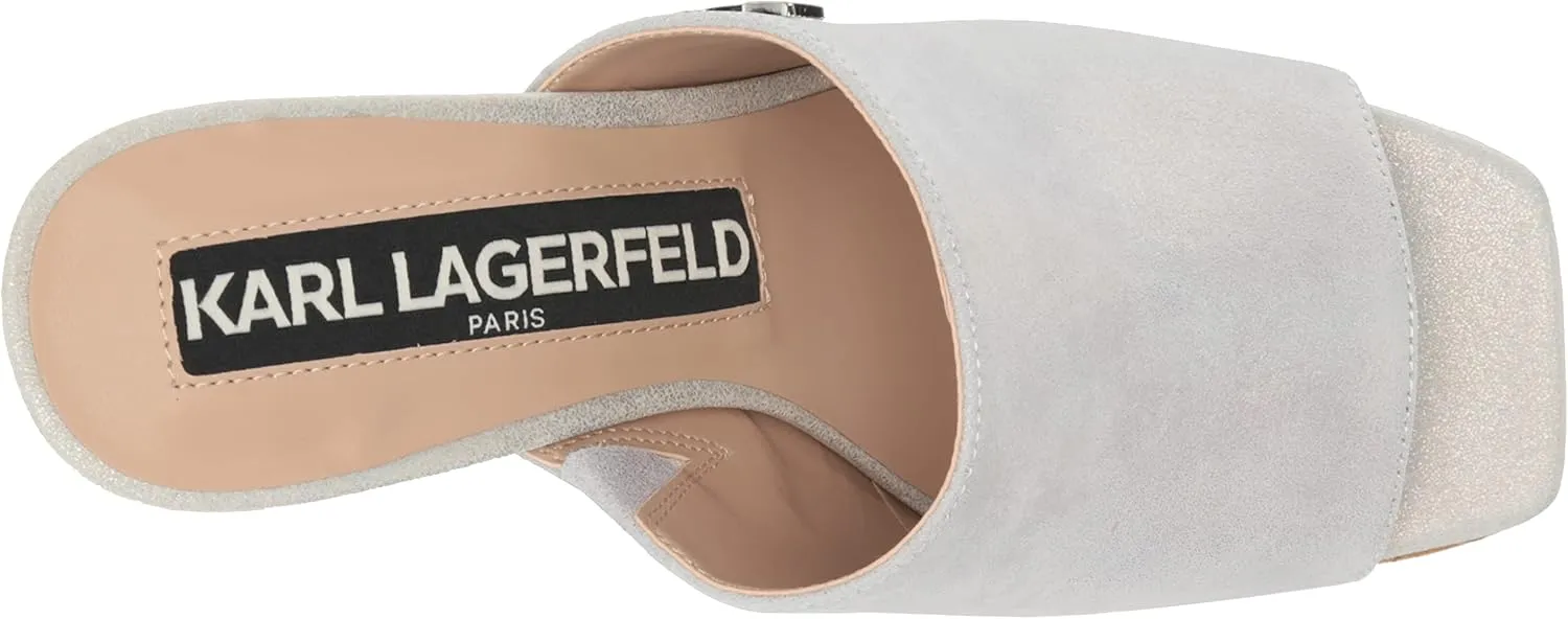 KARL LAGERFELD womens Hensley Plaform Sandal