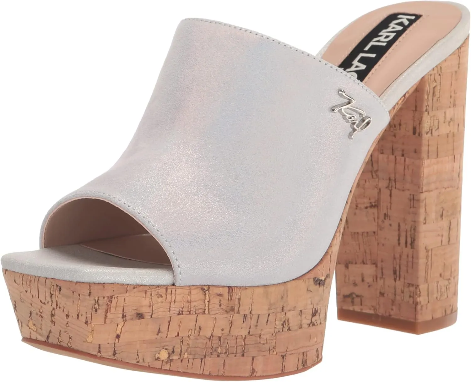 KARL LAGERFELD womens Hensley Plaform Sandal
