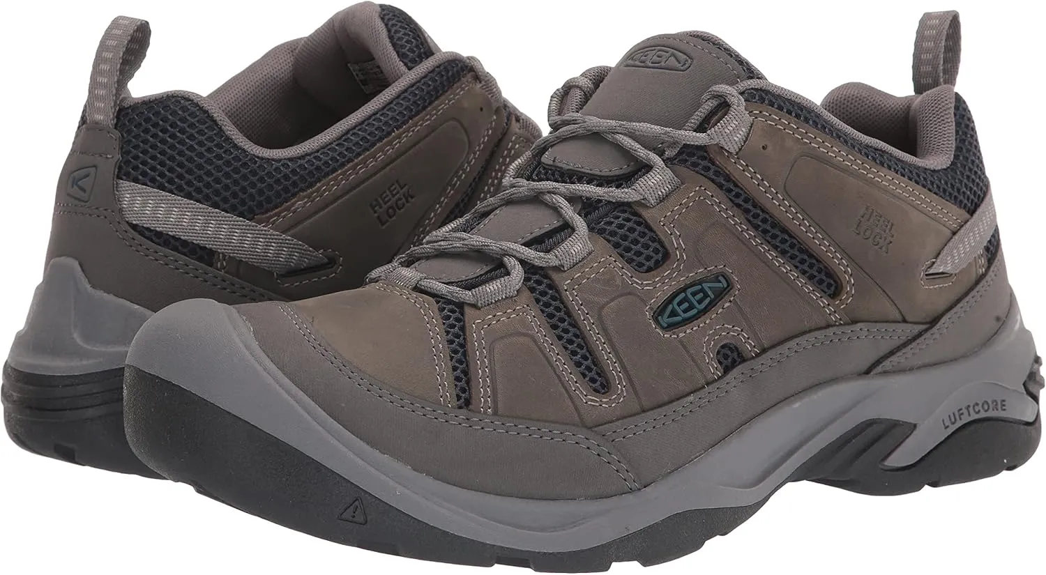 KEEN Men's Circadia Vent Low Height Breathable Hiking Shoes