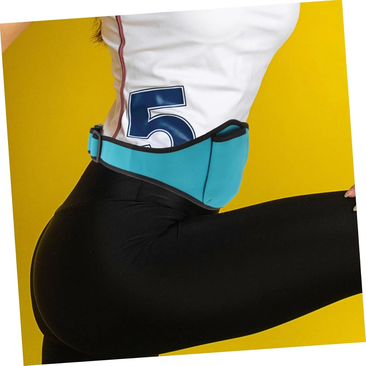 Kisangel 4sets Microphone Belt Bag for Workout Fitness Mic Holder Pouch Elastic Strap Portable Sports Pouch for Mic 2pcs*4