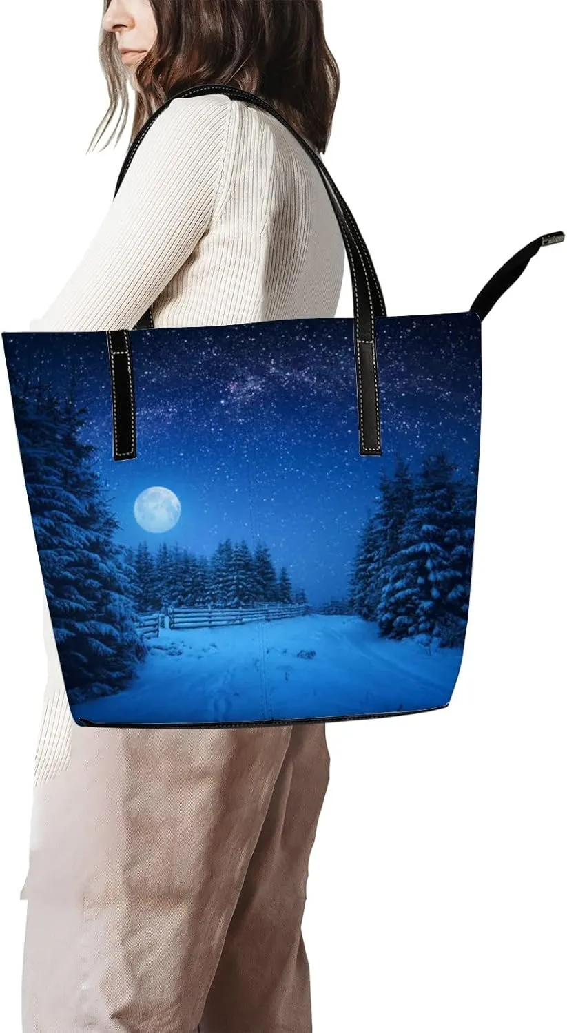 Leather Handbags Women's Crossbody Handbags Work Tote Bags for Women Coach Handbags Tote Bag with Zipper