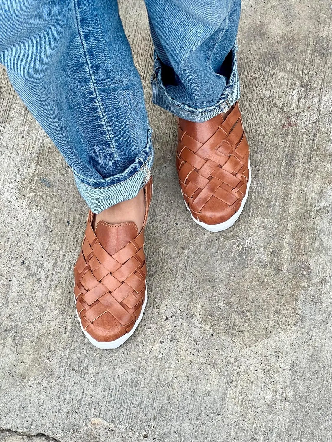 Macarena Collection Sandals women Huarache Sandal Colorful Leather Mexican Style Comfortable skin Model 2215