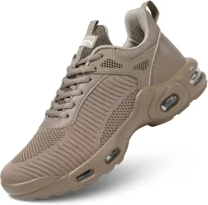 Mens Running Shoes Lightweight Breathable Air Walking Tennis Shoes Comfort Work Fashion Basketball Sneakers Trainers