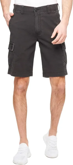 Men's Stretch Caution Ripstop Free-Band Day Hiker Cargo Shorts