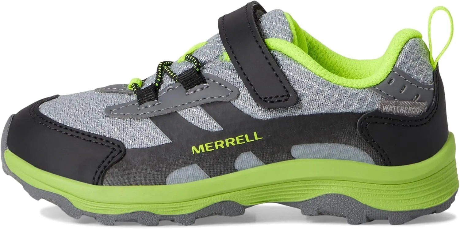 Merrell Unisex-Child Moab Speed 2 Low Alternative Closure Jr Waterproof Hiking Shoe