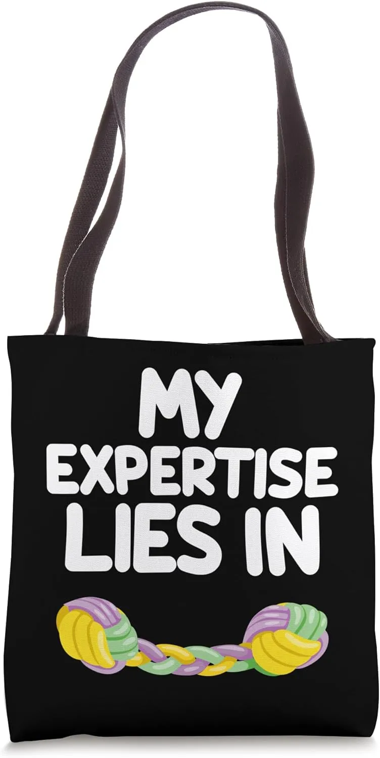 My Expertise Lies in Dog Toys Exercise Stimulation Healthy Tote Bag