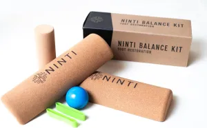 Ninti Balance Board - Premium Cork Balancing Board & Foot Strengthener for Enhanced Foot Function | Unique Design for Balance Stability & Foot Strength | Improve Mobility & Prevent Falls | Balance Trainer