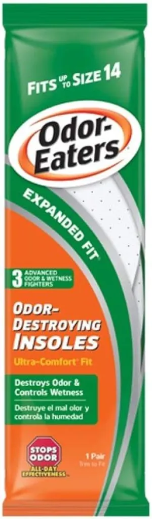 Odor Eaters Expanded Fit Ultra Comfort Insoles 5 Pack