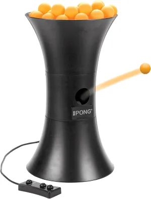 Original Table Tennis Trainer Robot,Black, Orange