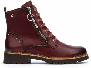 PIKOLINOS Flat Ankle Boots Leather Vicar for Woman