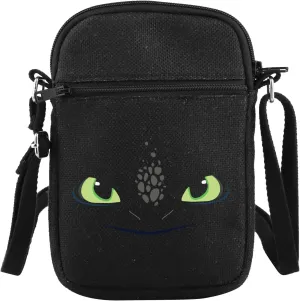 PLITI Dragon Anime Inspired Gift HTTYD Gift Dragon Fans Gift Dragon Trainer Gift Black Dragon Crossbody Bag For Women