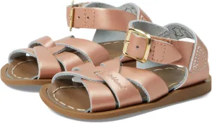 Salt Water Sandal by Hoy Shoes The Original Salt Water Hook & Loop (Infant/Toddler/Little Kid) Rose Gold 6 Toddler M