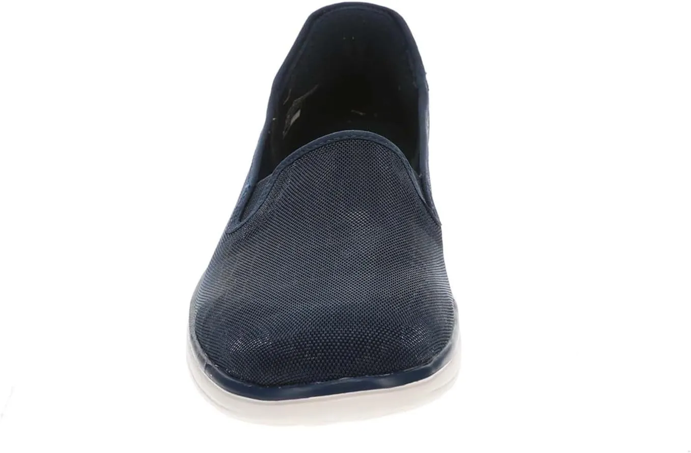 Skechers Women's On-The-go Flex-Radiant Snake Print Skimmer Hands Free Slip-ins Loafer Flat