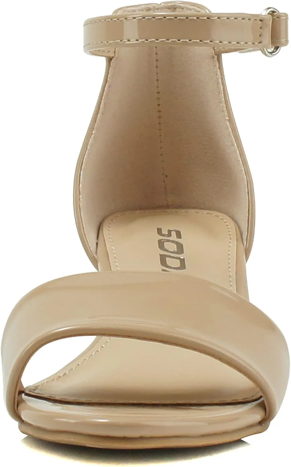 Soda Kids/Children/Girls KICK-2 Wide band Comfortable Sole with Velcor Ankle Strap Block Heel Counter Back Fashion Sandals Shoes
