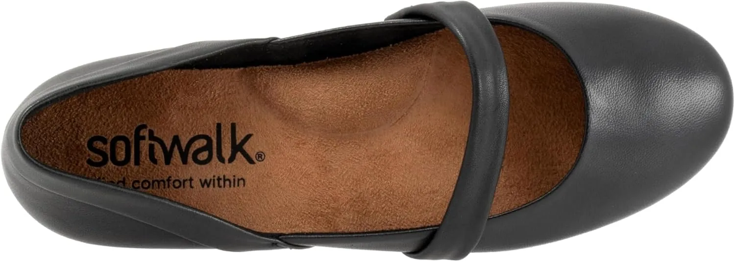SoftWalk Women's Samara Mary Jane Flat