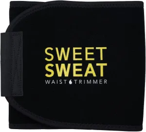 Sports Research® Sweet Sweat Waist Trimmer - Premium Sweat Enhancing Fitness Belt for Women & Men - 5 Adjustable Sizes