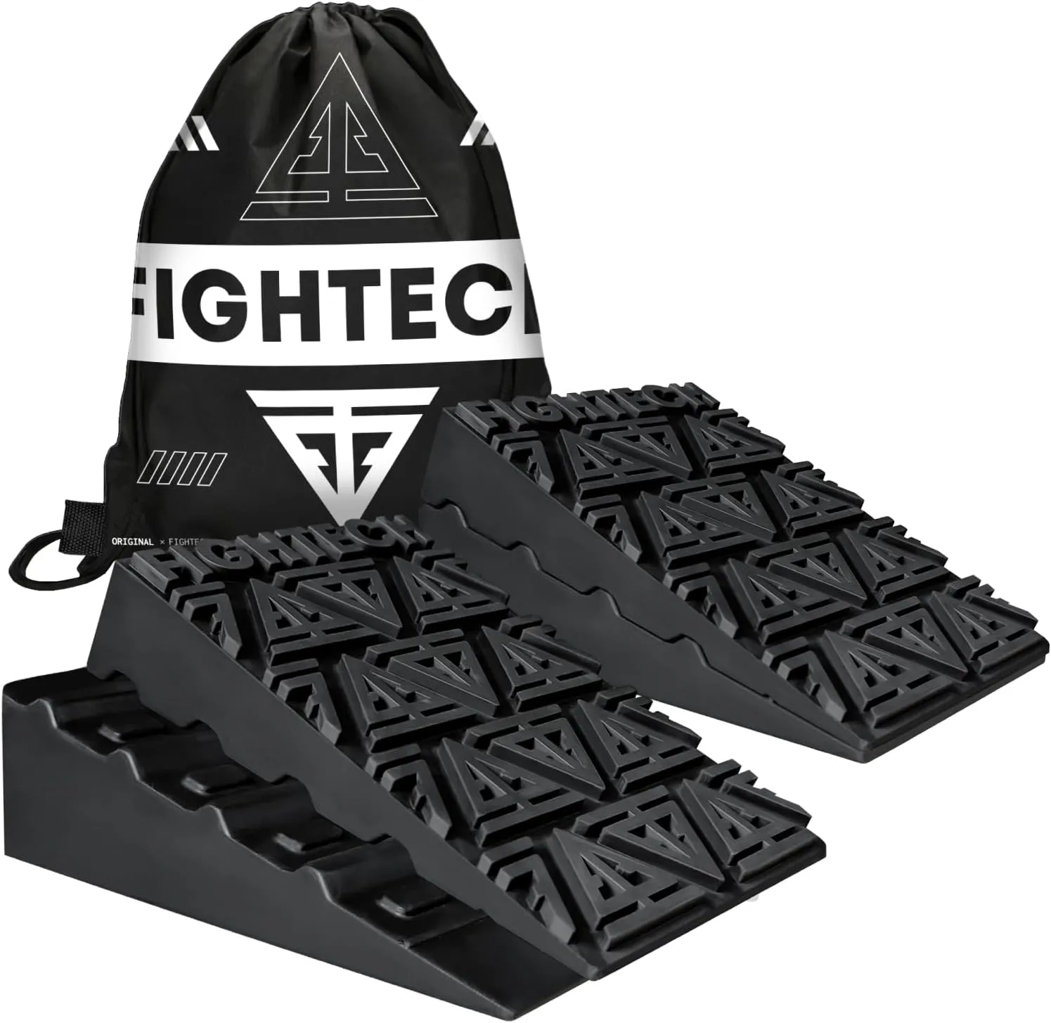 Squat Wedge Block for Elevated Heel Squats and Deadlifts - Improve Mobility, Balance, and Strength - Non-Slip, Versatile Trainer Aid