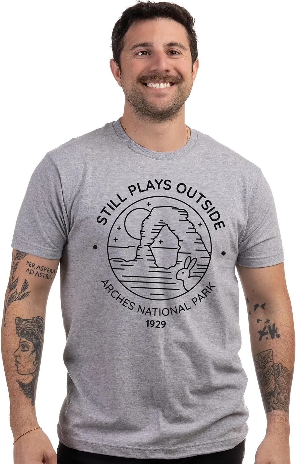 Still Plays Outside Hiking Tee | Funny Hiker Camping Camper Outdoors Men Women Shirt