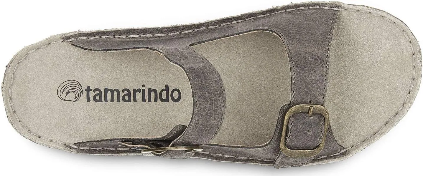 Tamarindo Discovery Men's Leather Sandal - Adjustable 2-Strap Shoe Full Grain Slip-On