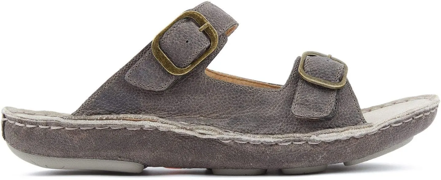 Tamarindo Discovery Men's Leather Sandal - Adjustable 2-Strap Shoe Full Grain Slip-On